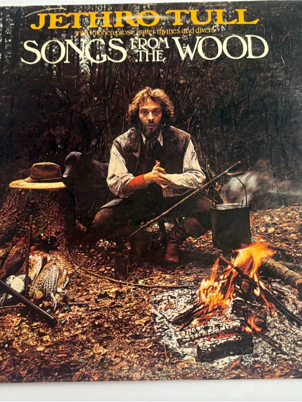 Jethro Tull Songs From The Wood Vinyl 1977 CHR 1132 VG VG+